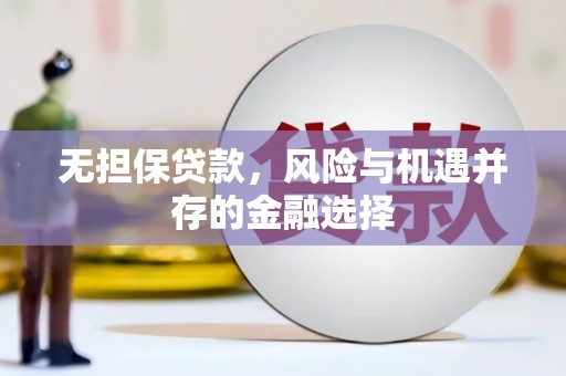 八里无担保贷款，风险与机遇并存的金融选择