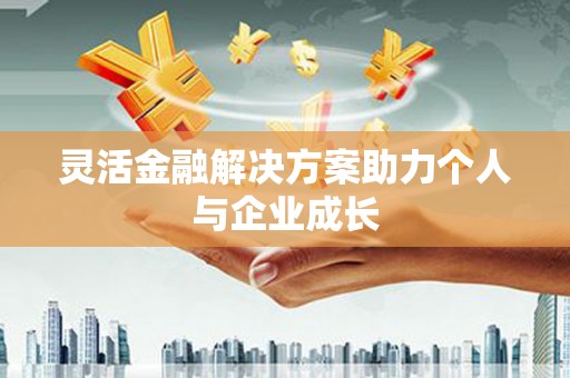 八里灵活金融解决方案助力个人与企业成长