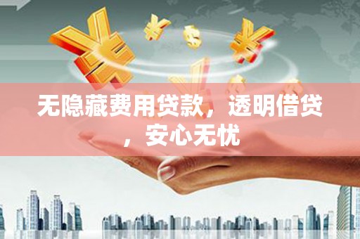 八里无隐藏费用贷款，透明借贷，安心无忧