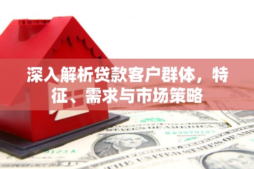 八里深入解析贷款客户群体，特征、需求与市场策略