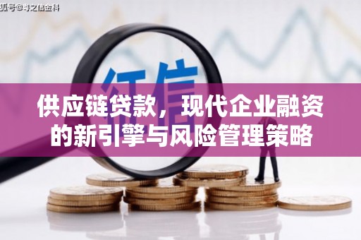 八里供应链贷款，现代企业融资的新引擎与风险管理策略
