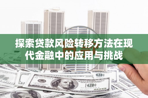 八里探索贷款风险转移方法在现代金融中的应用与挑战