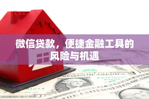 八里微信贷款，便捷金融工具的风险与机遇