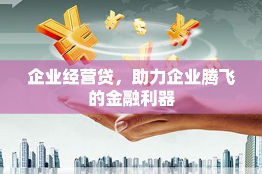 八里企业经营贷，助力企业腾飞的金融利器