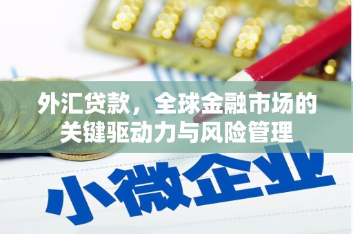 八里外汇贷款，全球金融市场的关键驱动力与风险管理