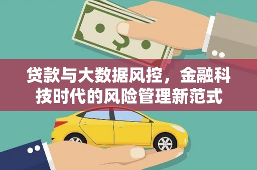 八里贷款与大数据风控，金融科技时代的风险管理新范式