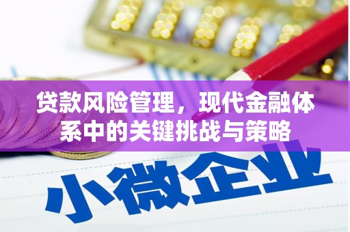 八里贷款风险管理，现代金融体系中的关键挑战与策略