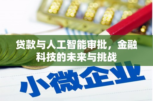 八里贷款与人工智能审批，金融科技的未来与挑战