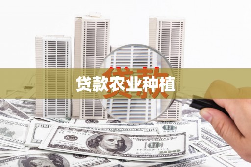 八里贷款农业种植