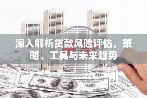 八里深入解析贷款风险评估，策略、工具与未来趋势