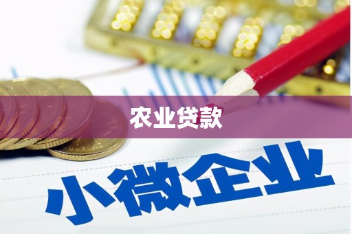 八里农业贷款