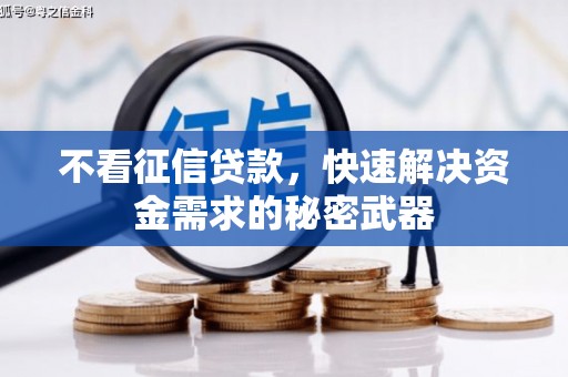八里不看征信贷款，快速解决资金需求的秘密武器
