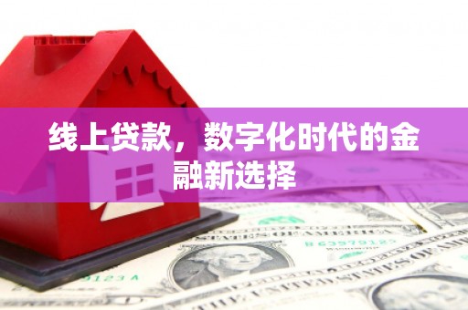 八里线上贷款，数字化时代的金融新选择