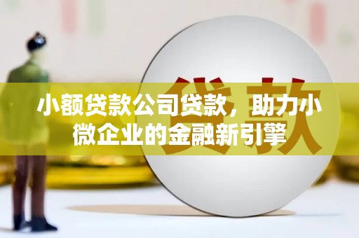 八里小额贷款公司贷款，助力小微企业的金融新引擎