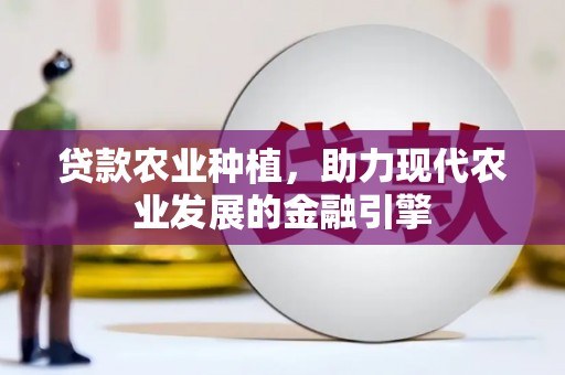 八里贷款农业种植，助力现代农业发展的金融引擎