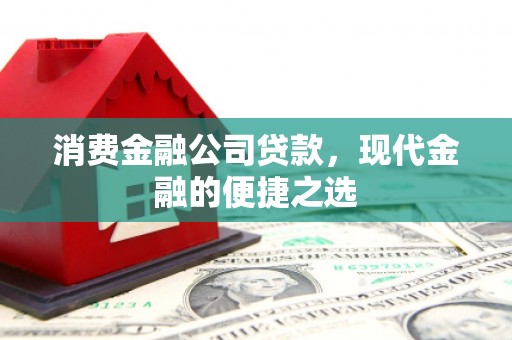 八里消费金融公司贷款，现代金融的便捷之选