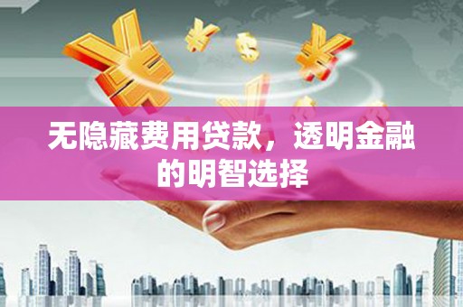 八里无隐藏费用贷款，透明金融的明智选择