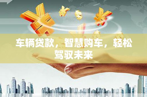 八里车辆贷款，智慧购车，轻松驾驭未来