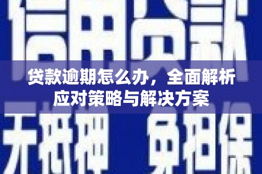 八里贷款逾期怎么办，全面解析应对策略与解决方案
