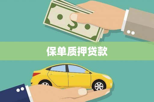 八里保单质押贷款