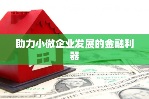 八里助力小微企业发展的金融利器
