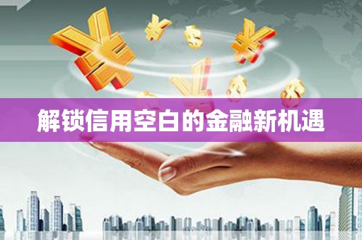 八里解锁信用空白的金融新机遇