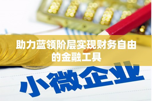 八里助力蓝领阶层实现财务自由的金融工具