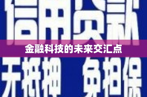 八里金融科技的未来交汇点